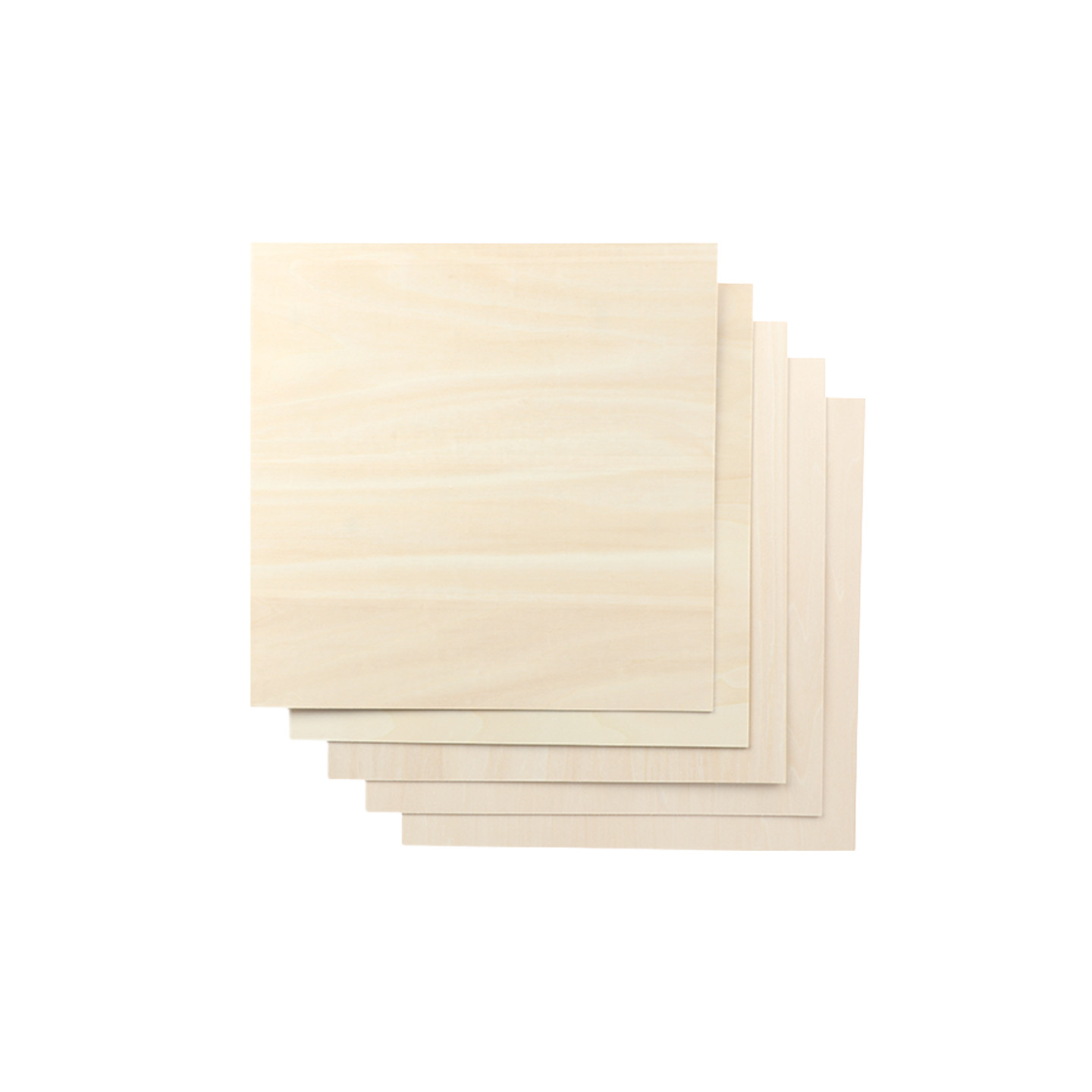 Snapmaker Basswood Sheet-A250 / 200x200x1,5mm / 5-pack