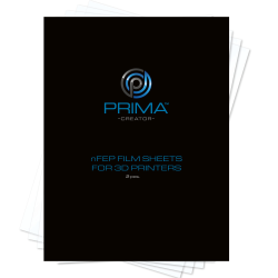 View product PrimaCreator nFEP Film Sheets for 3D Printers - 200 x 270 mm - 2-pack