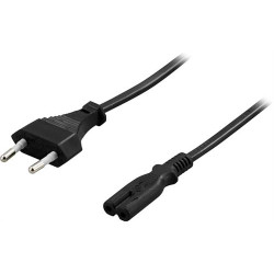 View product Deltaco Power Cable - 2 m - EU C7