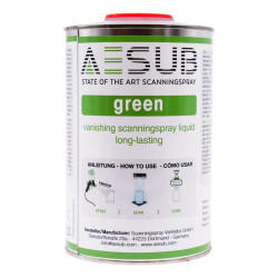 View product AESUB Green - Spray Gun Solution Scanning Spray - 1000 ml