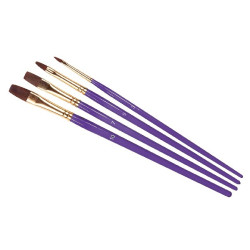 View product Humbrol AG4305 Brush Pack - Size (3/5/7/10) Flat