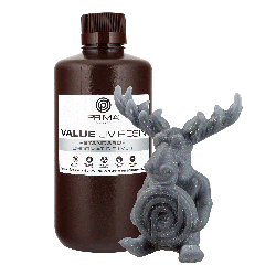 View product PrimaCreator Value UV / DLP Resin - 1 kg - Chromatic Silver