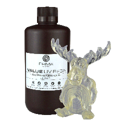 View product PrimaCreator Value Water Washable UV Resin - 1 kg - Clear