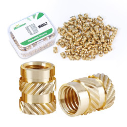 View product Mintion M3 x 5,7mm x 4,6mm Threaded Insert Set - 100 pcs