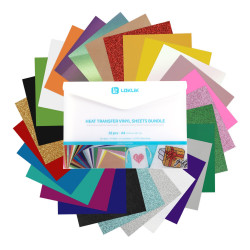 View product LOKLiK Heat Transfer Vinyl Material Bundle