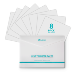 View product LOKLiK Heat Transfer Paper Sheet - Dark - 8-pack