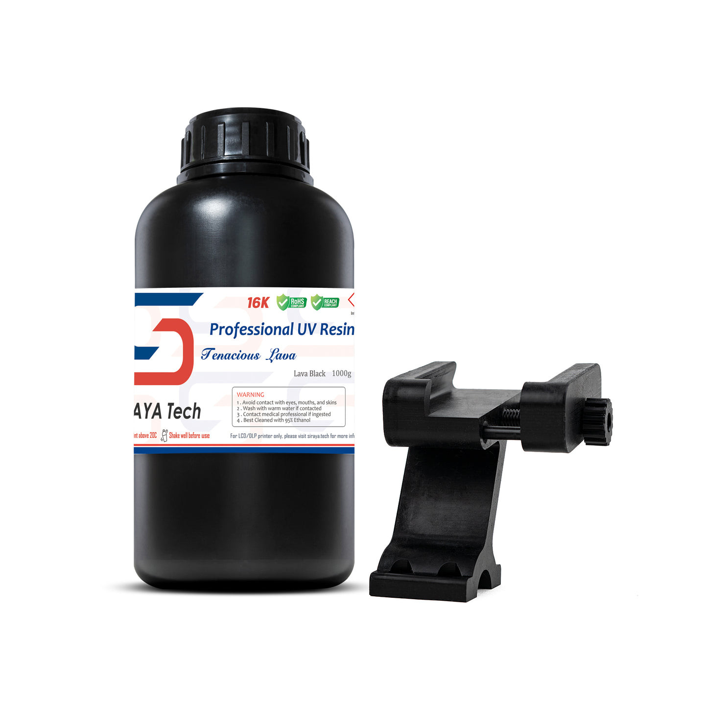 Siraya Tech -Tenacious Lava Black-1KG Resin