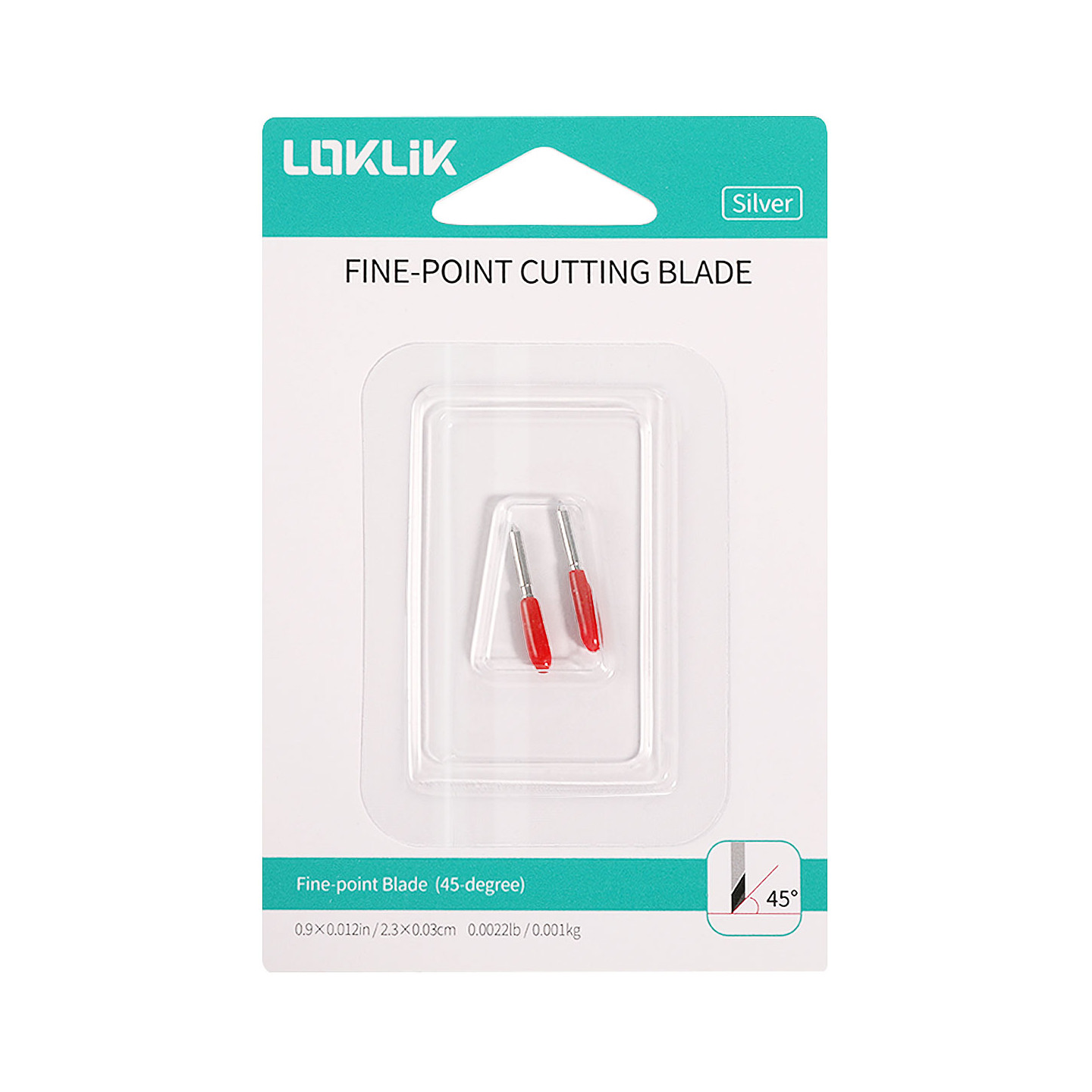 LOKLiK Cutting Blade 45° - 2-pack