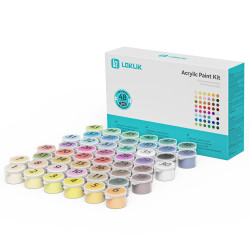 View product LOKLiK Acrylic Paint Kit - 48 Colors