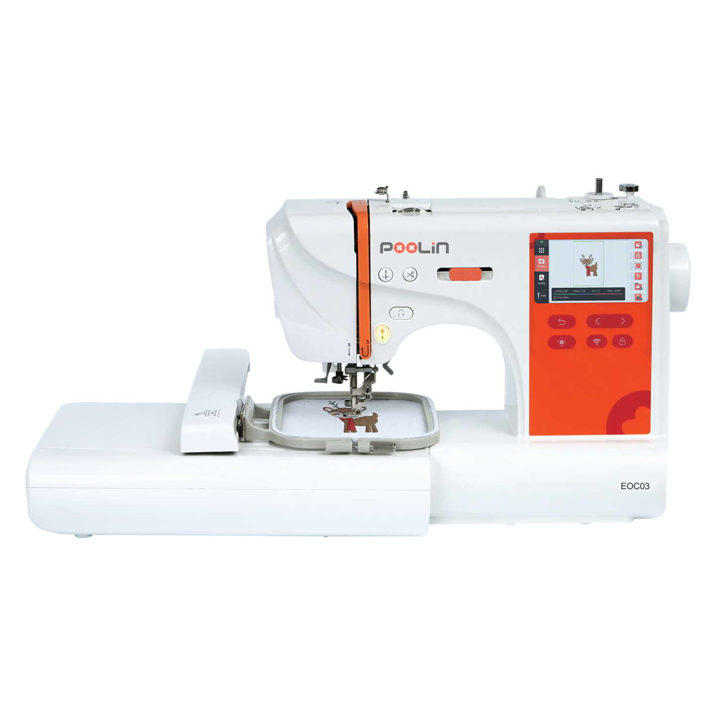 PooLin EOC03 Embroidery Machine