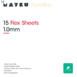 View product Mayku FormBox  Flex Sheets 1.0mm ( 15 pack )
