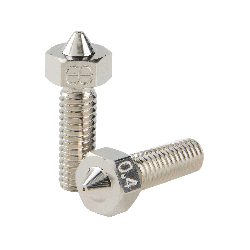 View product DropEffect XG M4 Threaded Plated Copper Nozzle 0.4/1.75mm
