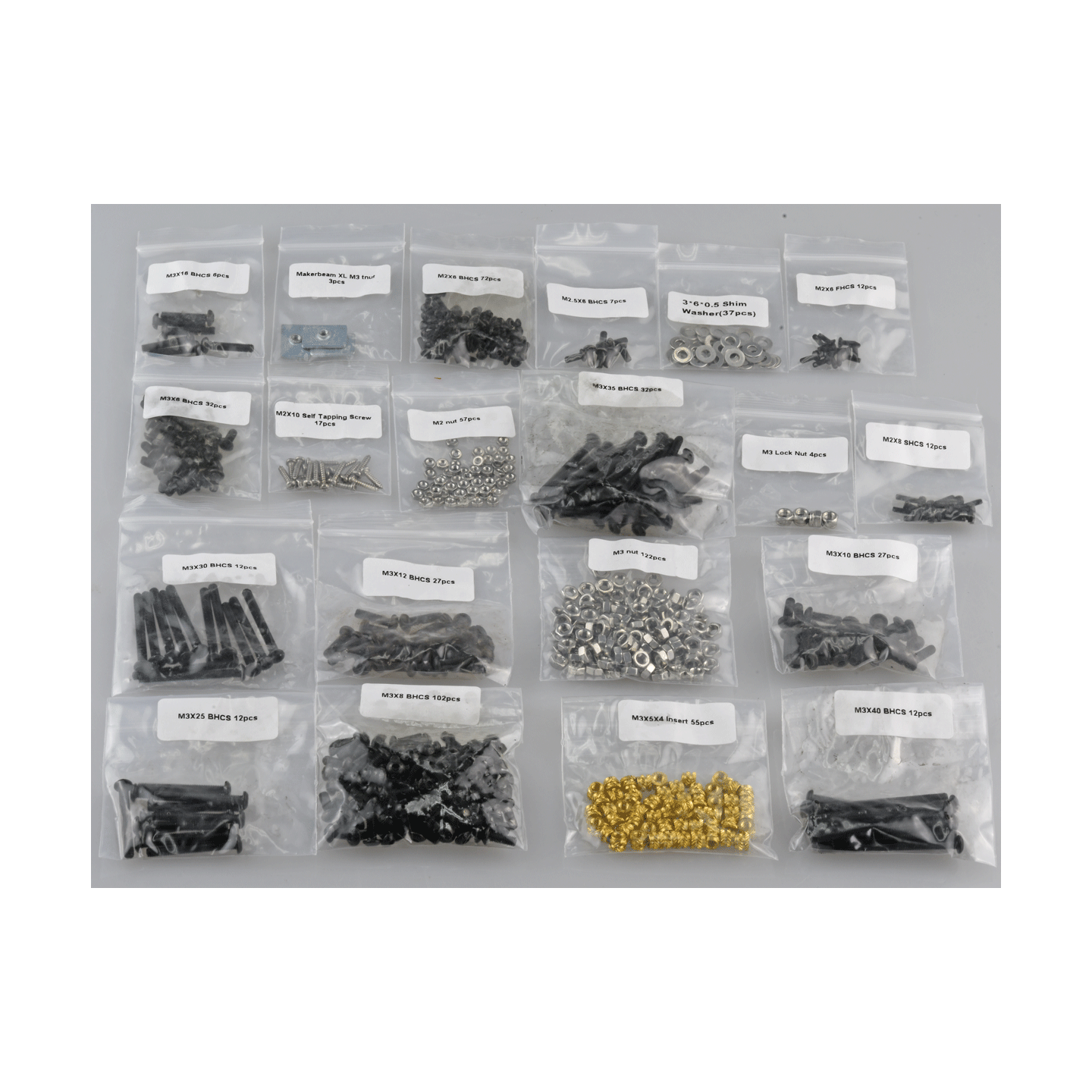 Fastener Kit for Voron v0.1