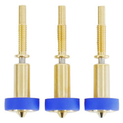 View product E3D RapidChange Revo Nozzle Assembly High Flow 0.6mm - 3-Pack