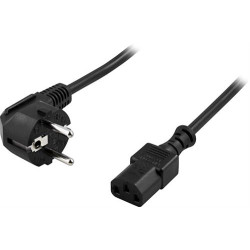 View product Deltaco Power Cable - 1 m - EU