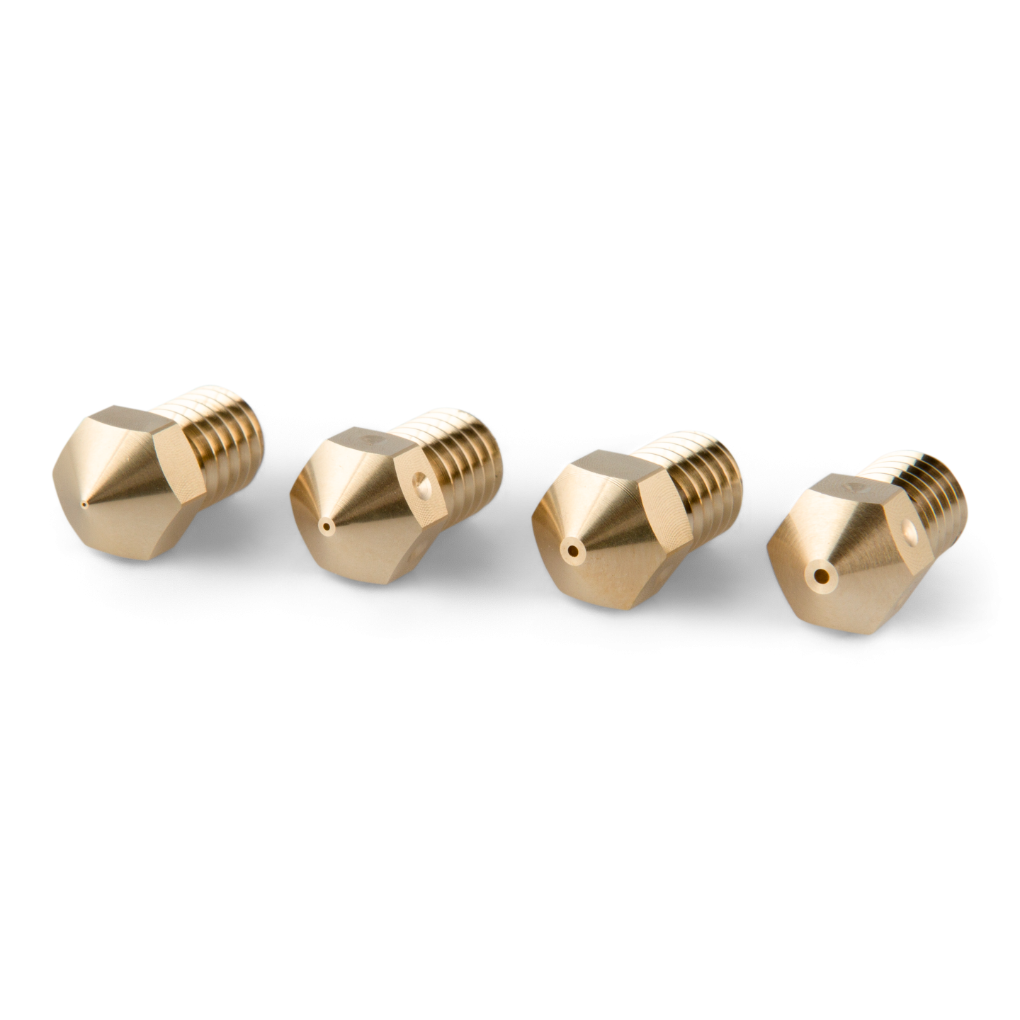 RepRap M6 Mixed Size Brass Nozzle 3mm - 4 pcs
