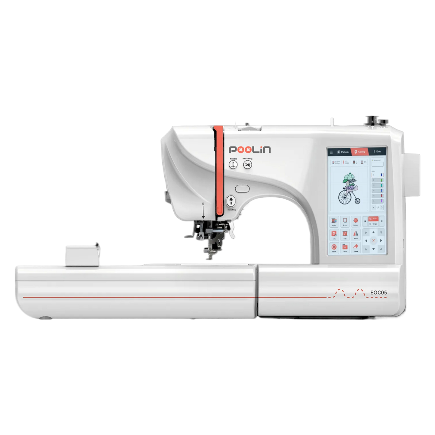 PooLin EOC05 Embroidery Machine