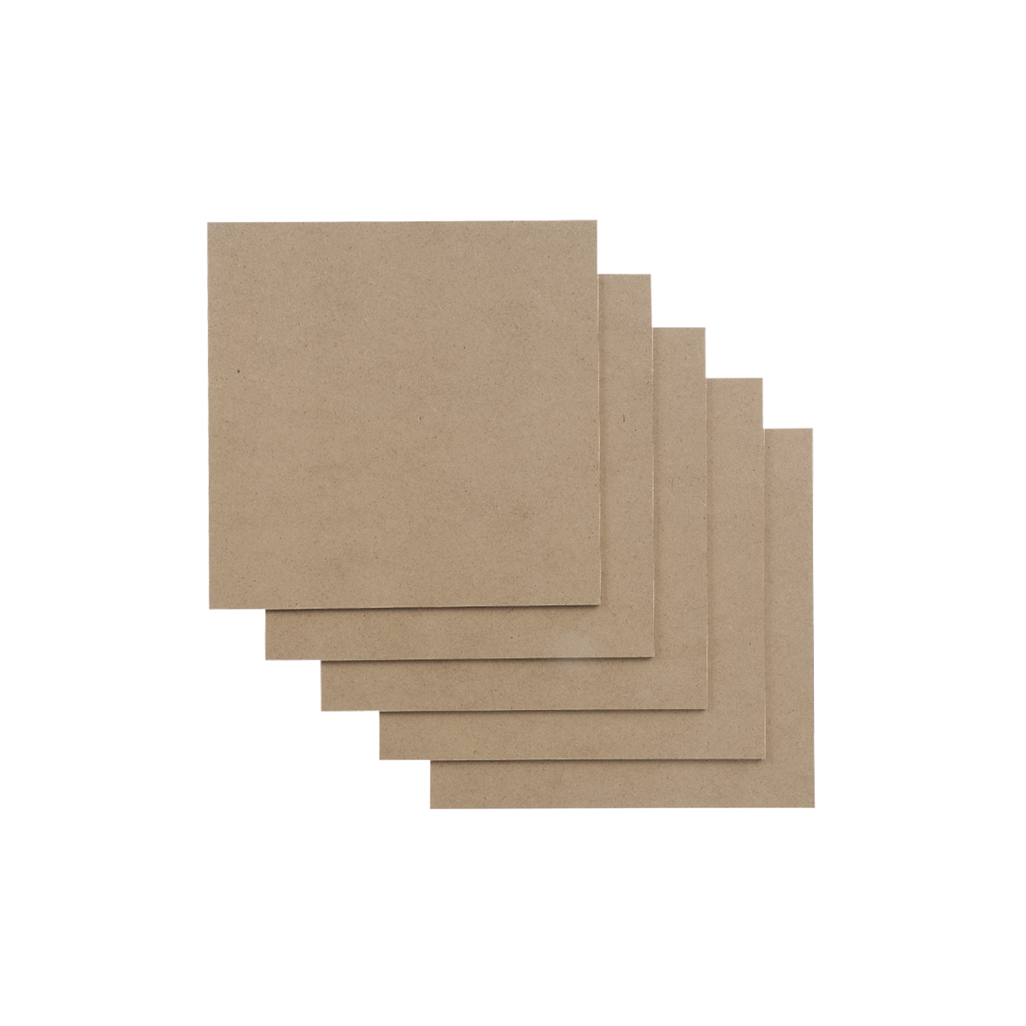 Snapmaker MDF Wood Sheet-A350 / 300x300x3mm / 5-pack