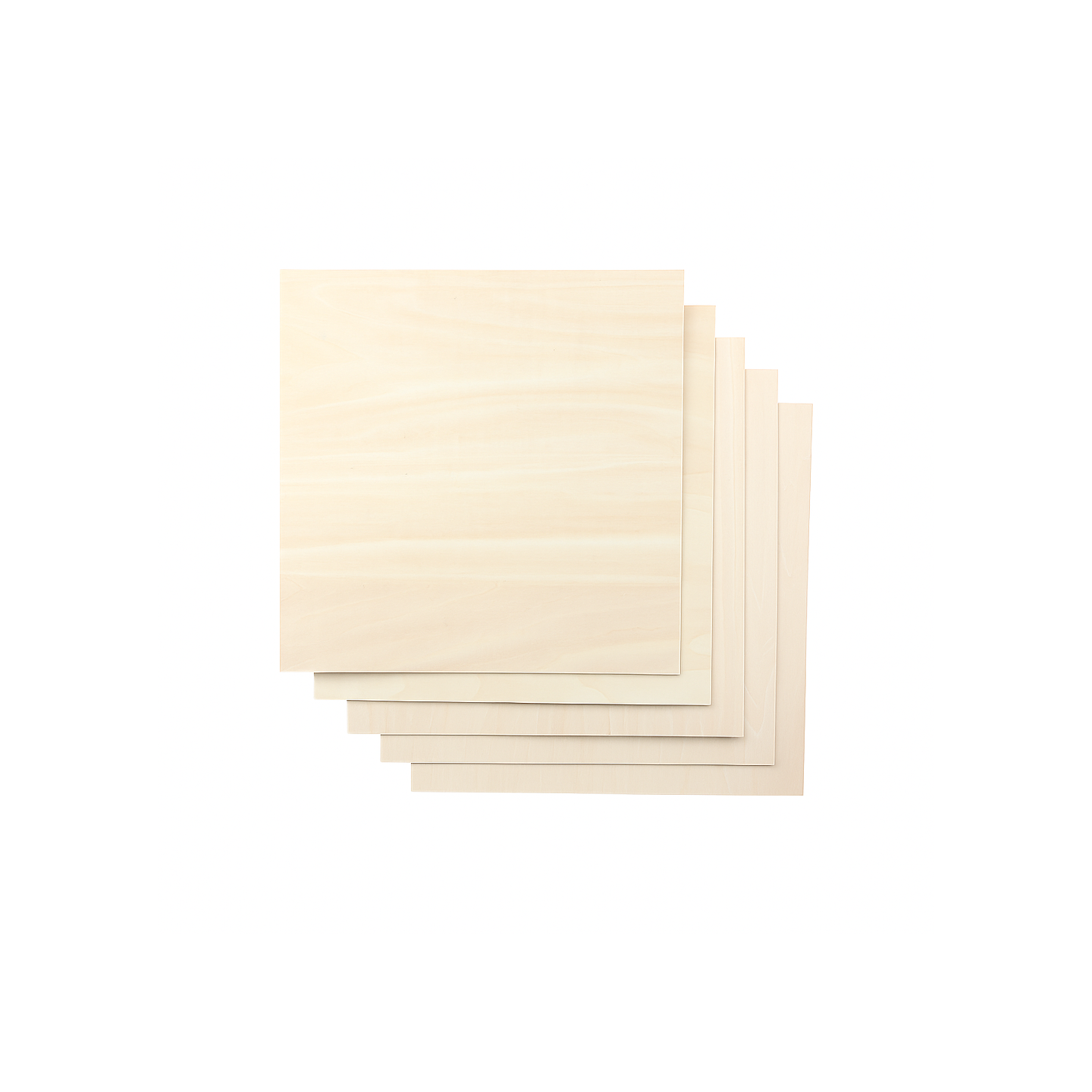 Snapmaker Basswood Sheet-A350 / 300x300x1,5mm / 5-pack