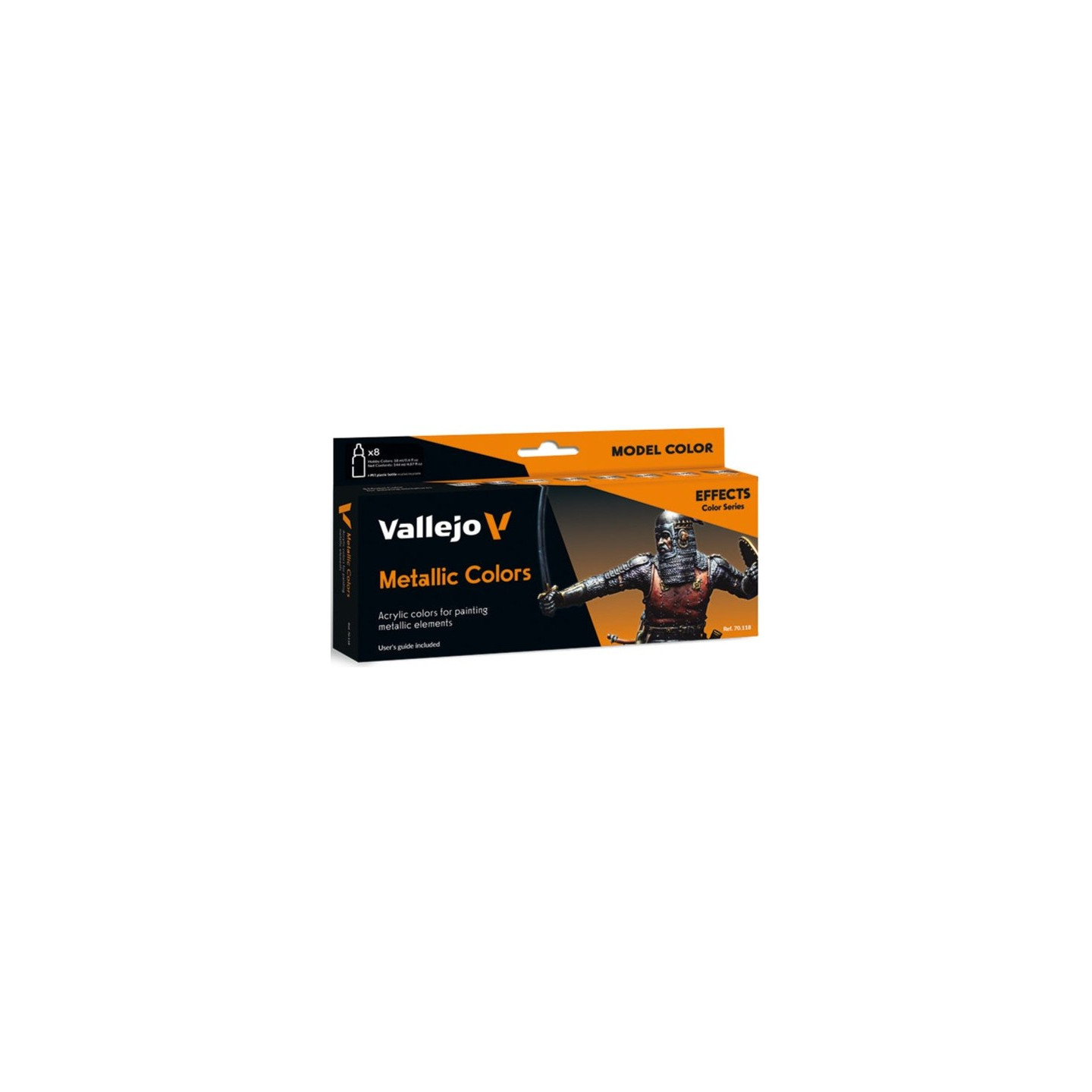 Vallejo Model Color set Metallic (8)
