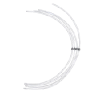 Flashforge Creator 5 Series Filament Guide Tube with Outlet Collet