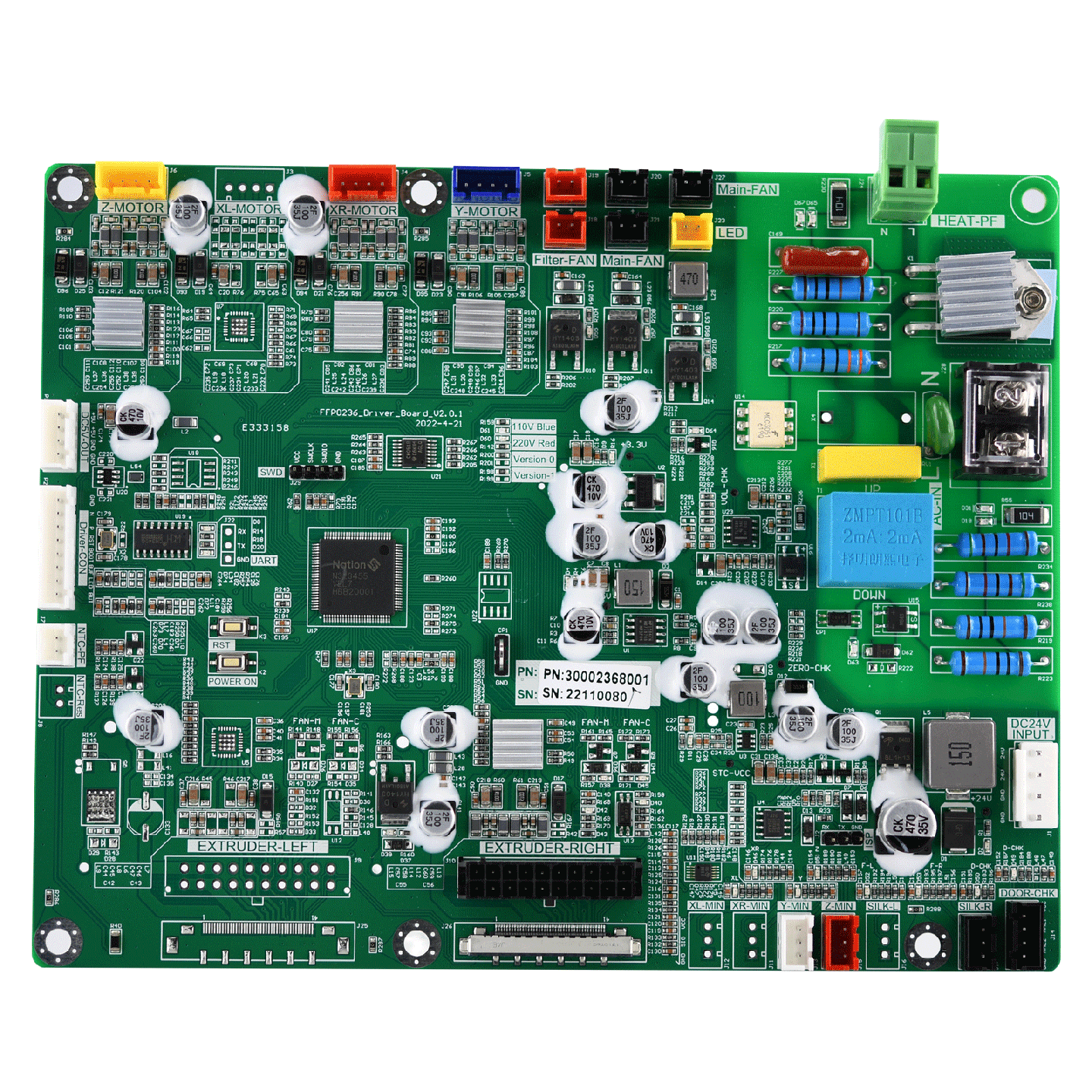 Flashforge Guider 3 Ultra / Guider 3 Plus Driver Board