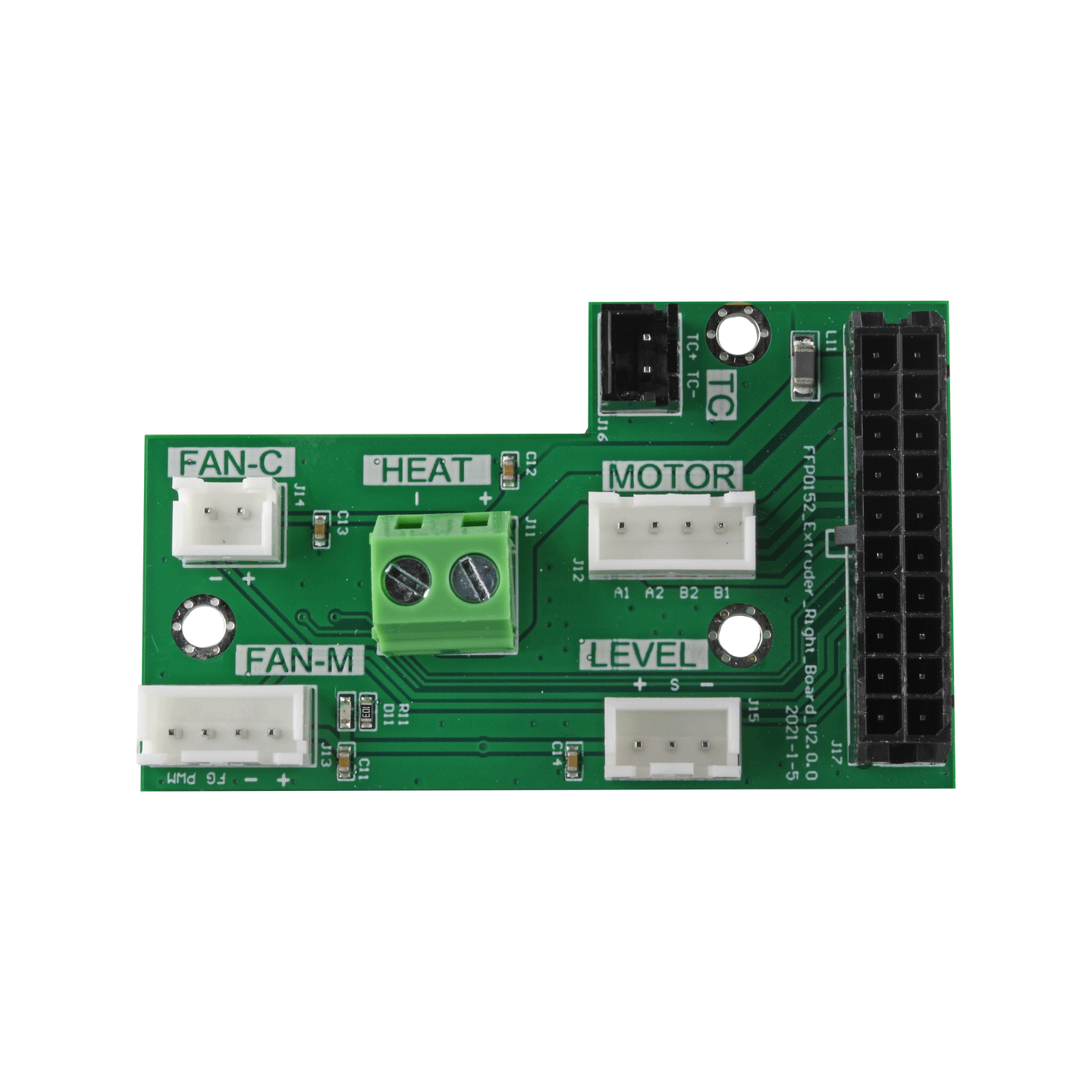 Flashforge Creator 4 Right Extruder Board