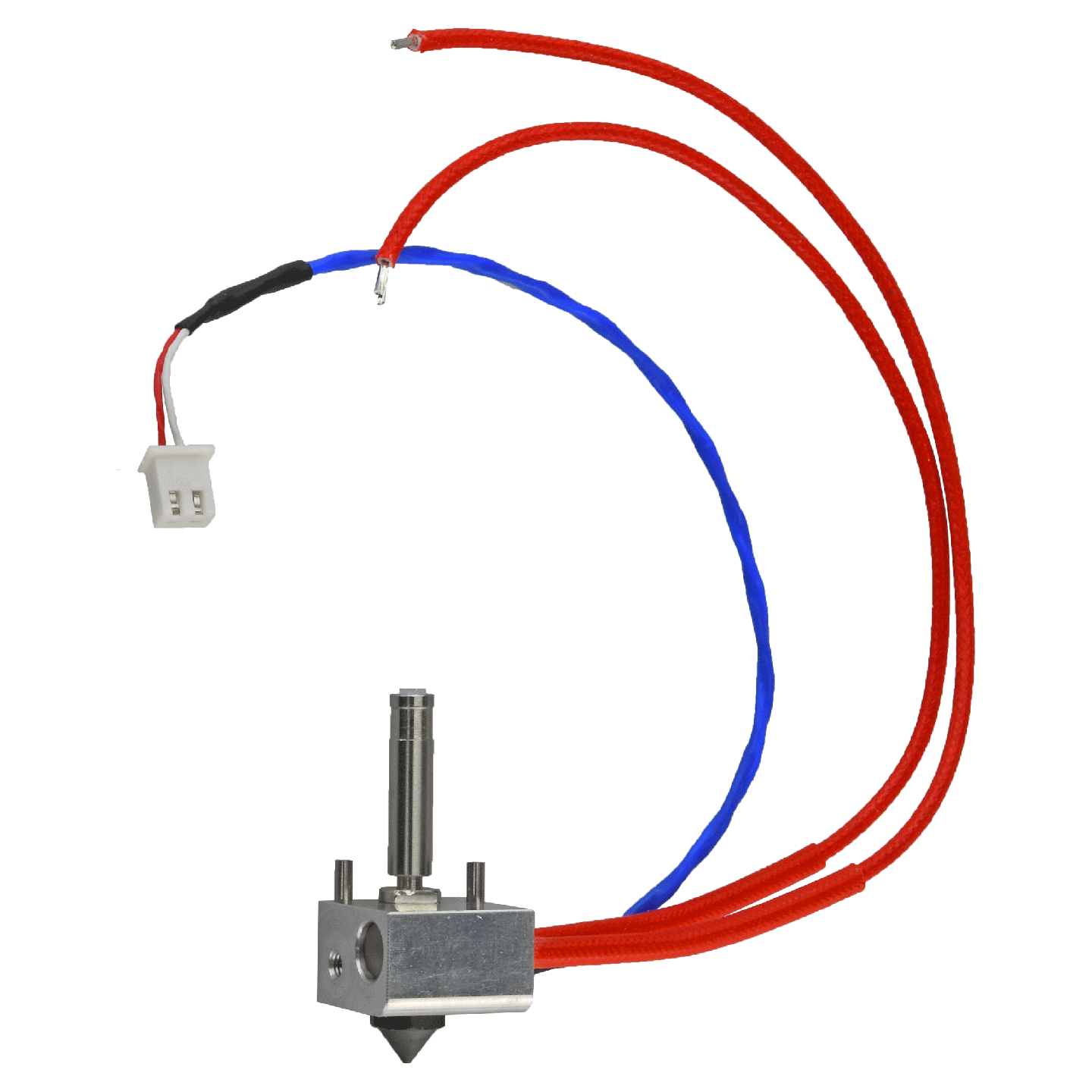 Flashforge Creator 3 Pro Left Hot-End Assembly - Hardened Steel - 0,4 mm