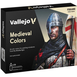View product Vallejo Model Color Set Medieval Colors  16 x 18 ml