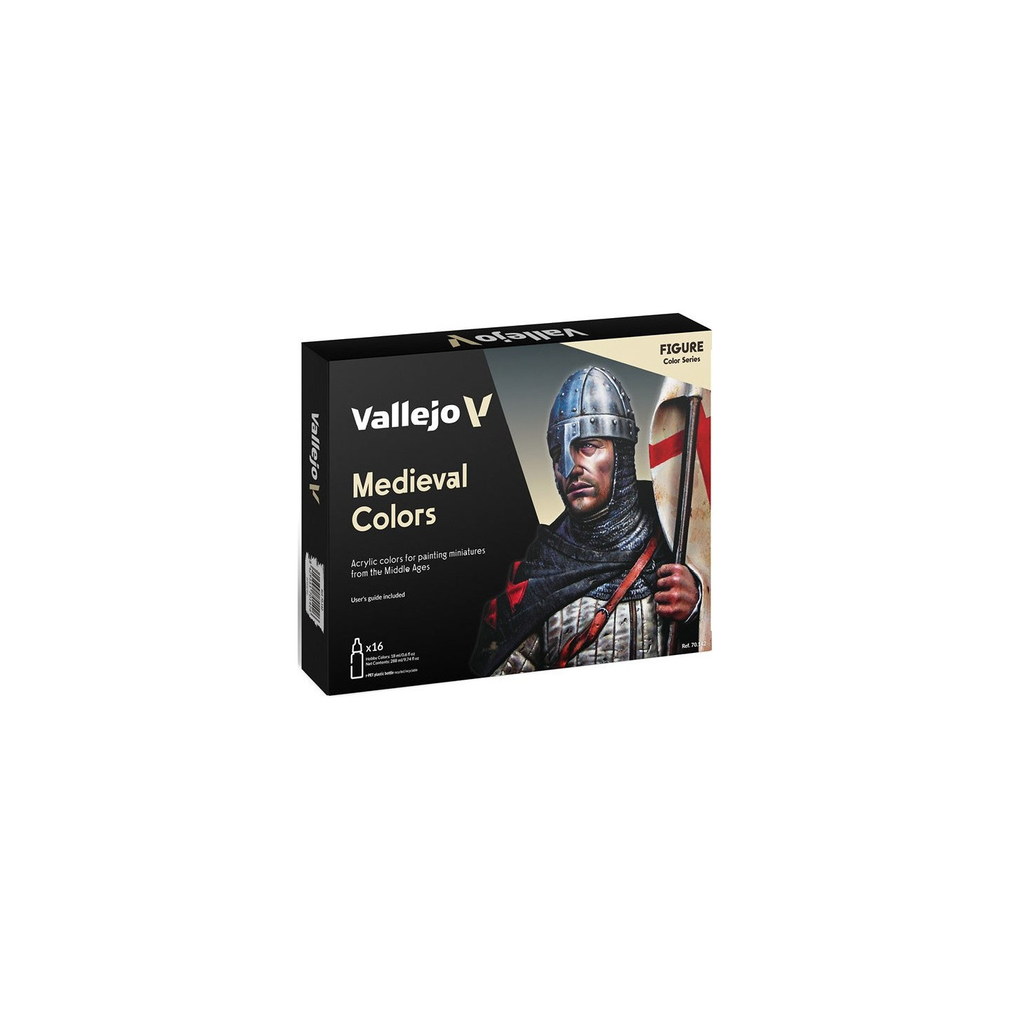 Vallejo Model Color Set Medieval Colors  16 x 18 ml