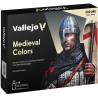 Vallejo Model Color Set Medieval Colors  16 x 18 ml