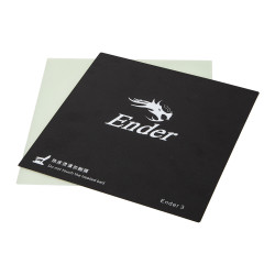 View product Creality 3D Ender-3 Build Surface 235x235mm with glass fiber plate and clips