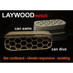View product LayFilaments LAYWOODmeta5 Filament - 2.85mm - 250 g