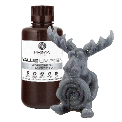 View product PrimaCreator Value UV / DLP Resin - 500 g - Chromatic Silver