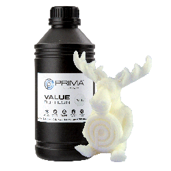 View product PrimaCreator Value UV / DLP Resin - 1 kg - White