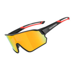View product Rockbros bicycle glasses, photochromic 10135R (red)