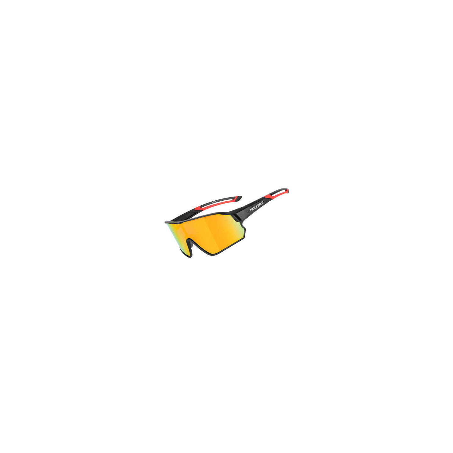 Rockbros bicycle glasses, photochromic 10135R (red)