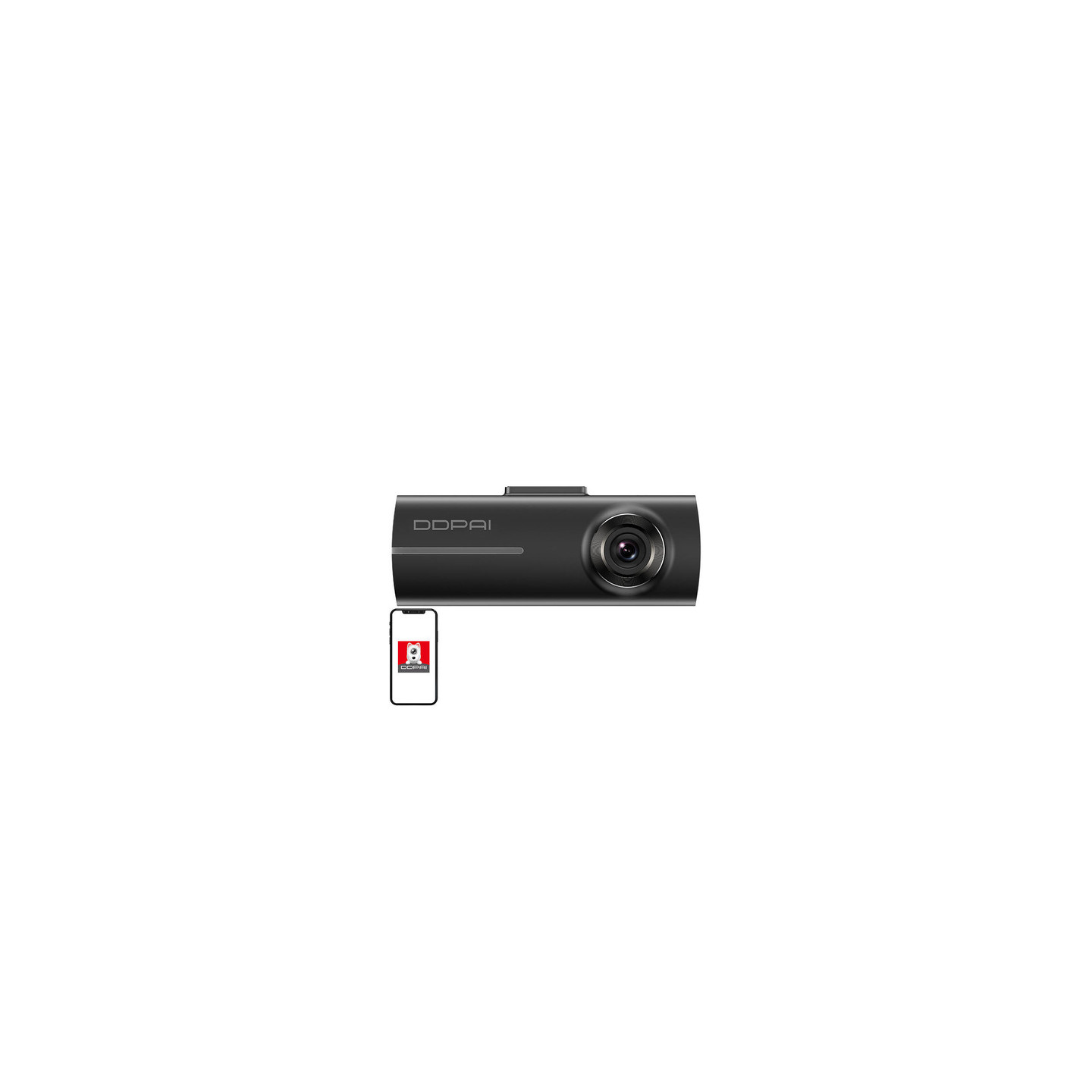 DDPAI N1 Dual Dash cam WiFi 1296p + Rear camera 1080p