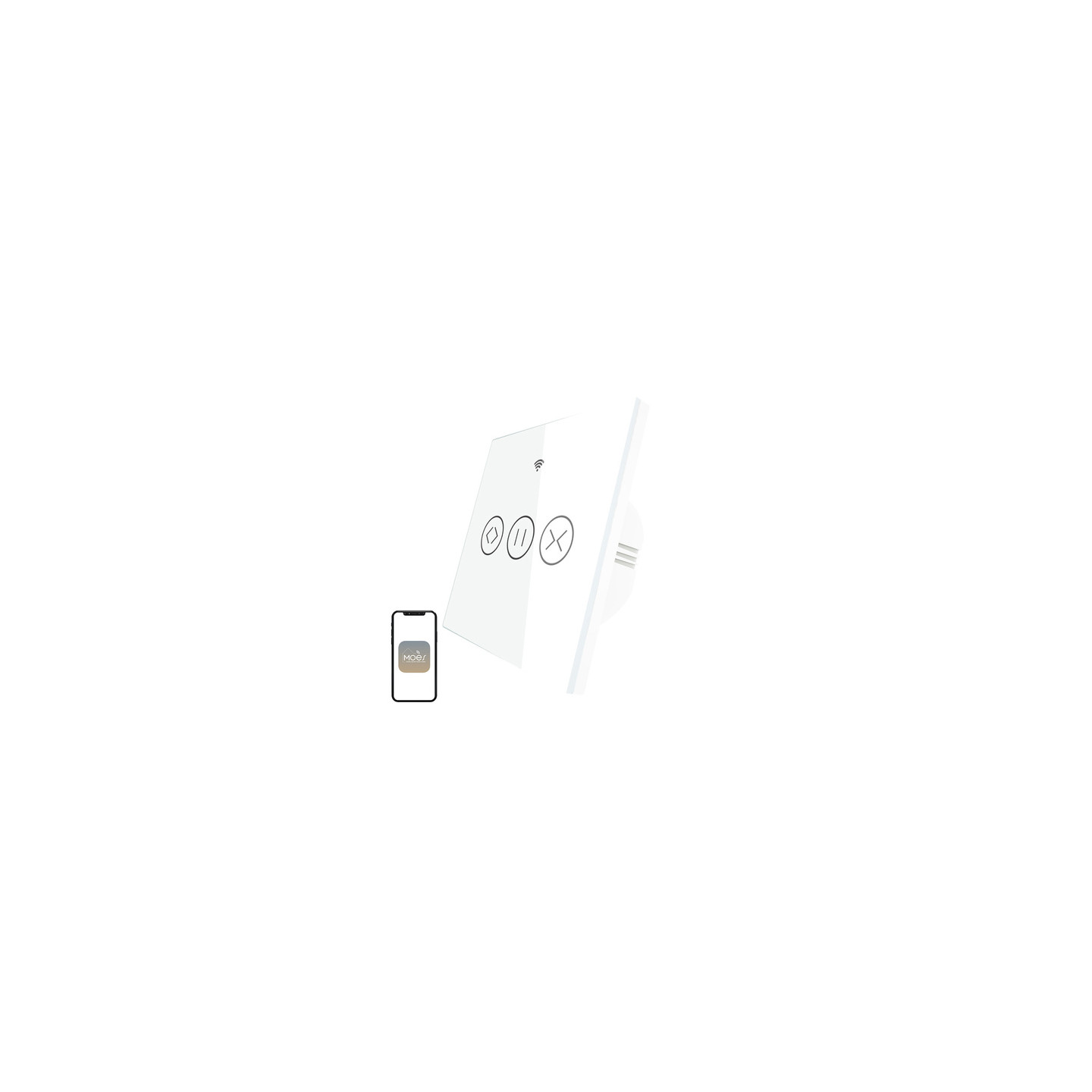 MOES WRS-EUC-WH-MS Smart Roller Shutter Switch