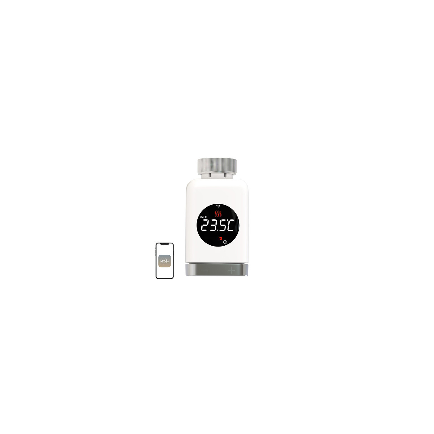 MOES TRV 801 Wi-Fi Thermostatic Head