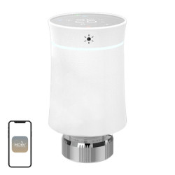 View product MOES TRV BY100 ZigBee Touch Thermostatic Head