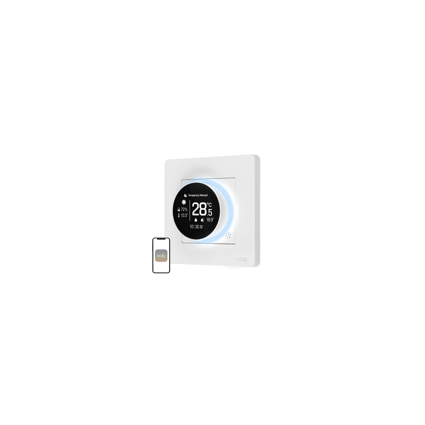 MOES ZHT-SR-GB ZigBee Thermostat for Electric Heating