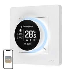 View product MOES ZHT-SR-GC ZigBee Thermostat for Boiler/Gas