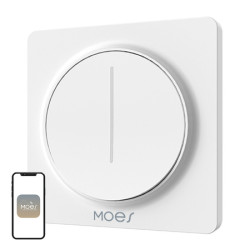 View product MOES ZS-SY-EUD-WH ZigBee Dimmer (White)