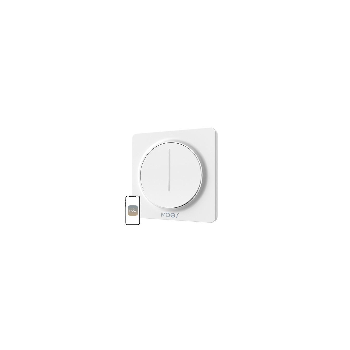 MOES ZS-SY-EUD-WH ZigBee Dimmer (White)