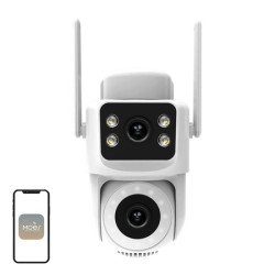 View product MOES WCM-Q29 8MP Dual-Lens Wi-Fi IP Camera