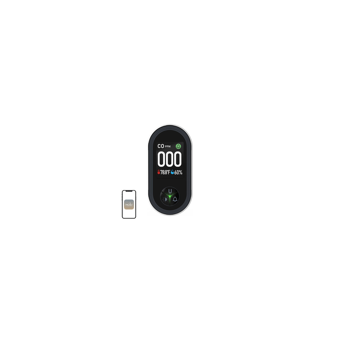 MOES S02-CO Carbon Monoxide Detector
