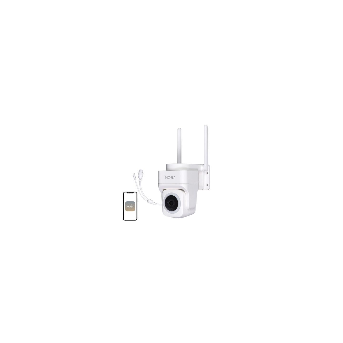 MOES WCM-B66 3MP Outdoor Wi-Fi IP Camera