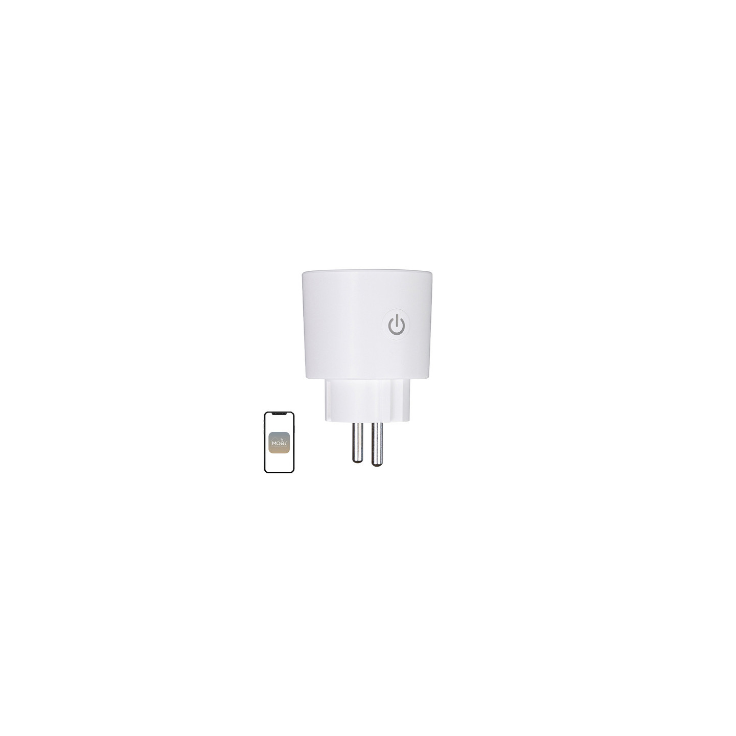 MOES MWP-EU16M-WH-MS Smart Outlet