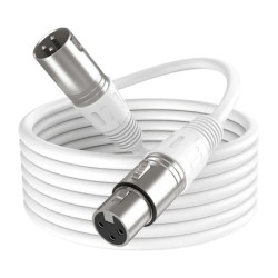 View product Fifine XLR L9C Cable, 180 cm (white)